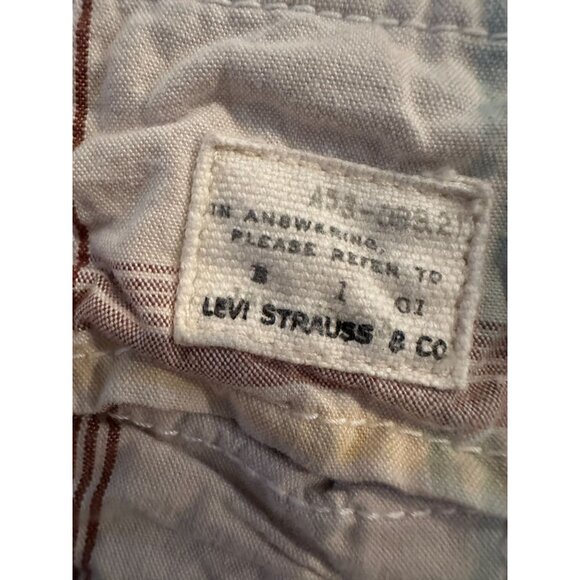 Y2K Levi’s Plaid Cargo Shorts – Men’s Waist 34 - Picture 4 of 9